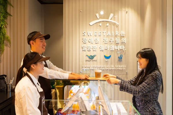 인천공항 장애인 카페 ‘Sweet Air’ 오픈(사진=SPC그룹)