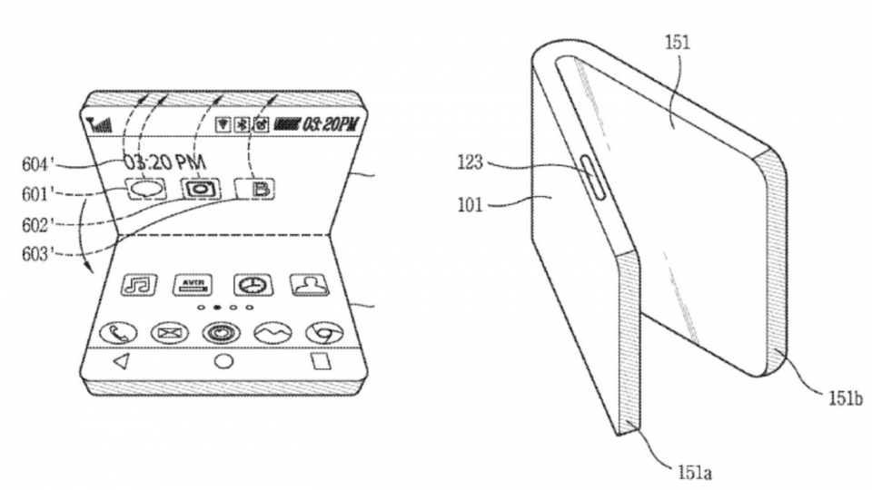 LG전자의 게임보이 어드밴스 스타일 디자인 특허 (이미지=안드로이드헤드라인)