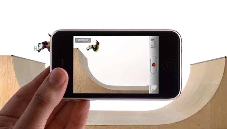 애플의 아이폰3GS 광고화면 (이미지=애플 광고영상 캡쳐)