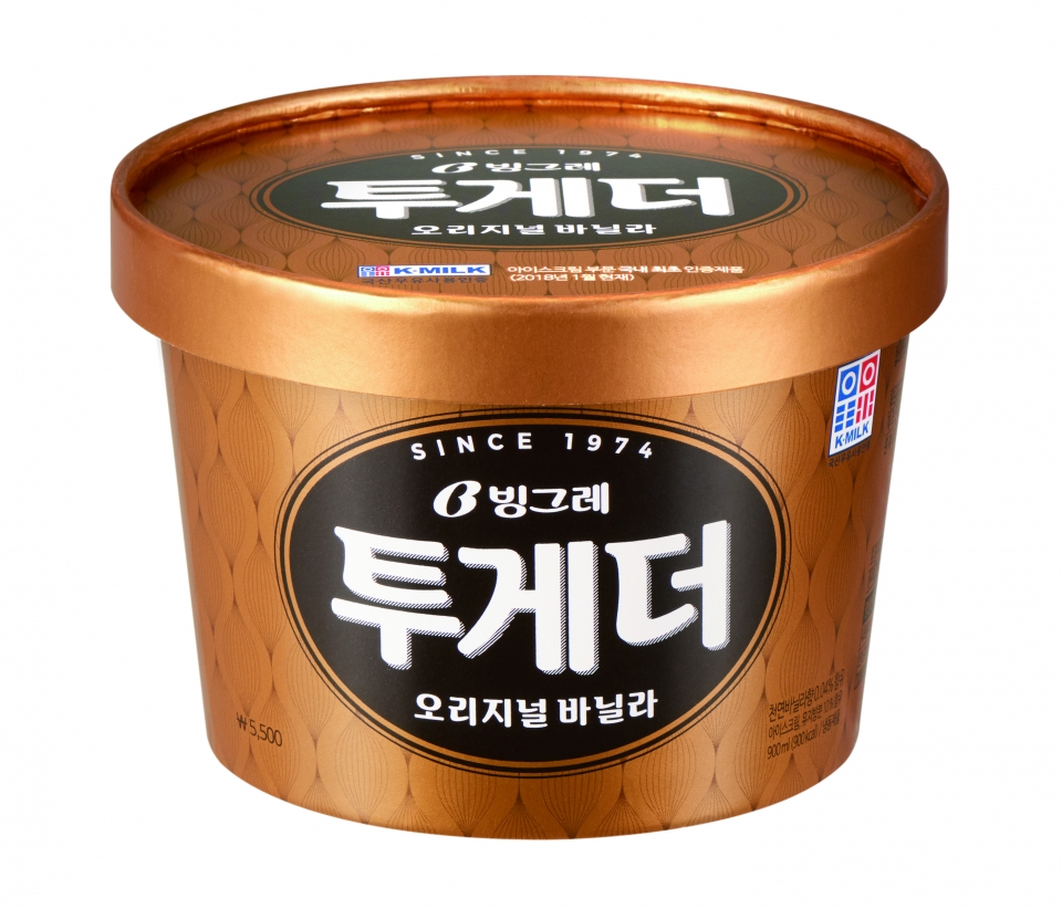 빙그레는 최근 기존 제품 대비 ⅓용량인 1인용 아이스크림 ‘투게더 미니어처’를 출시했다. (사진=빙그레)