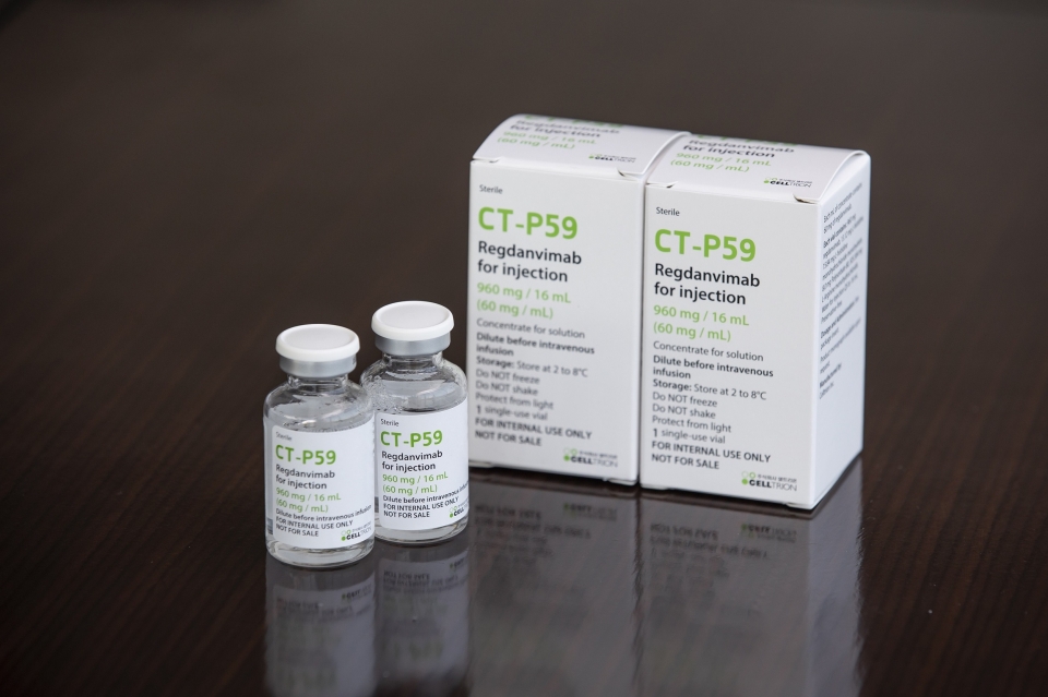 셀트리온의 코로나19 항체 치료제 CT-P59. (사진=셀트리온)