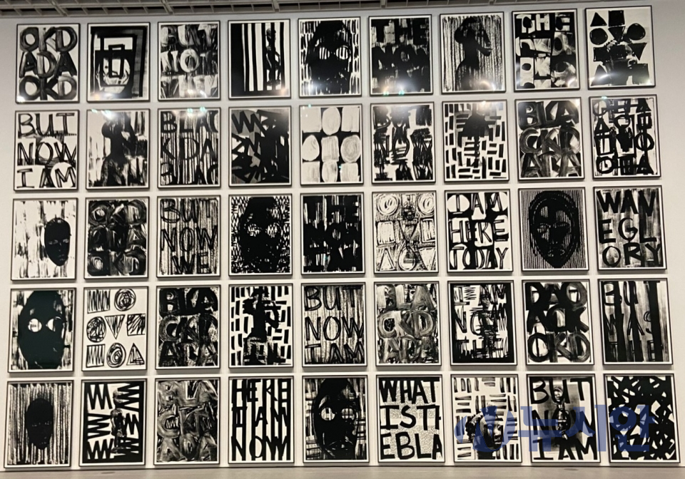 아모레퍼시픽미술관이 8월 22일까지 현대미술 소장품 특별전을 전개한다. 사진 속 작품은 아담 펜들턴의 '나의 구성요소들(These Elements of Me)'이다. (사진=박은정 기자)