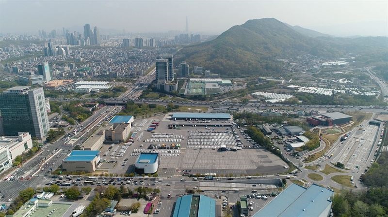 서울 서초구 양재 도시첨단물류단지 부지 전경 (사진=하림그룹)
