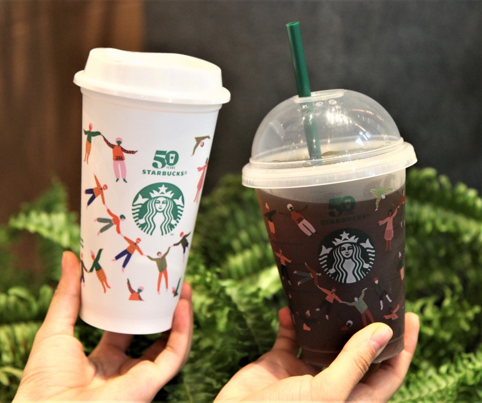 지난달 28일 스타벅스가 전국 매장에서 다회용 컵에 음료를 제공하는 '리유저블 컵 데이' 행사를 진행했다. (사진=스타벅스)