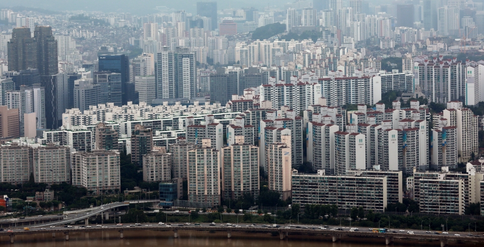 서울 마포, 용산 주변 아파트들(사진=뉴시스)