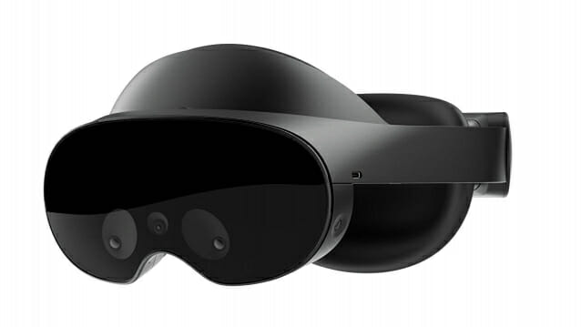 메타의 VR(가상현실) 헤드셋 '메타 퀘스트 프로' 