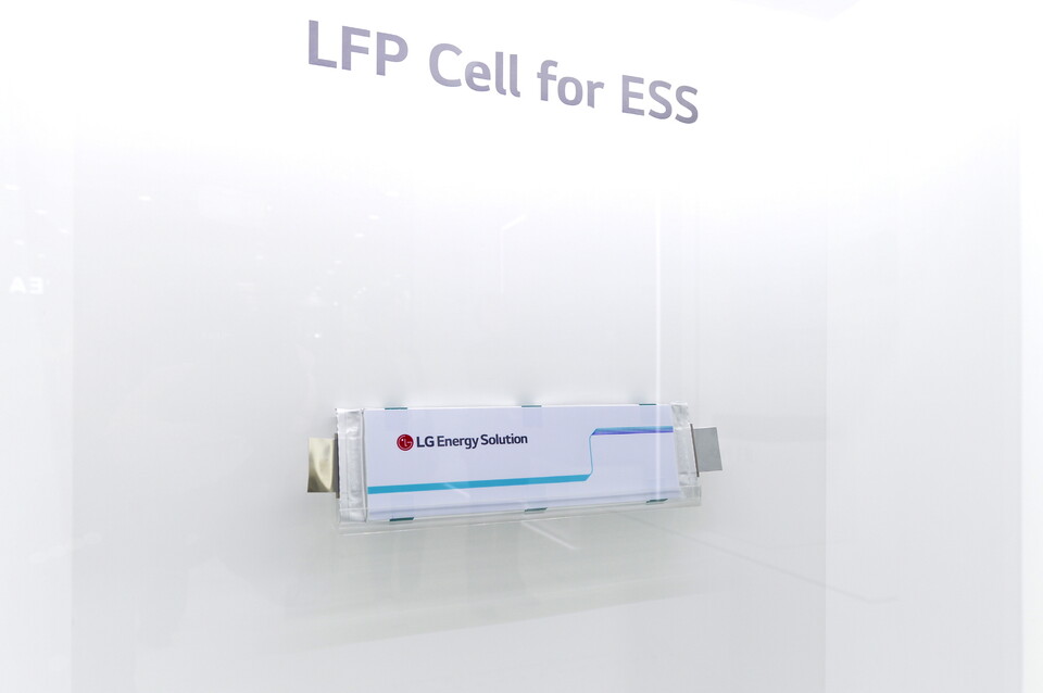LG에너지솔루션의 ESS용 LFP 파우치 셀. [사진=LG에너지솔루션]