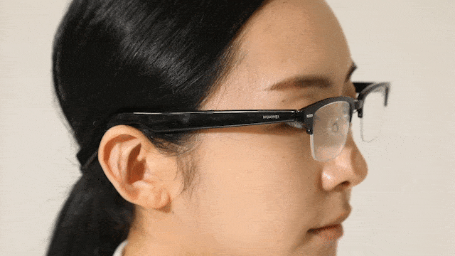 화웨이가 구글과 삼성전자가 머뭇거리고 있는 스마트 안경 시장에 진출했다. 사진은 일반 안경형태를 한 화웨이의 스마트웨어 '화웨이 아이웨어' [사진=화웨이]