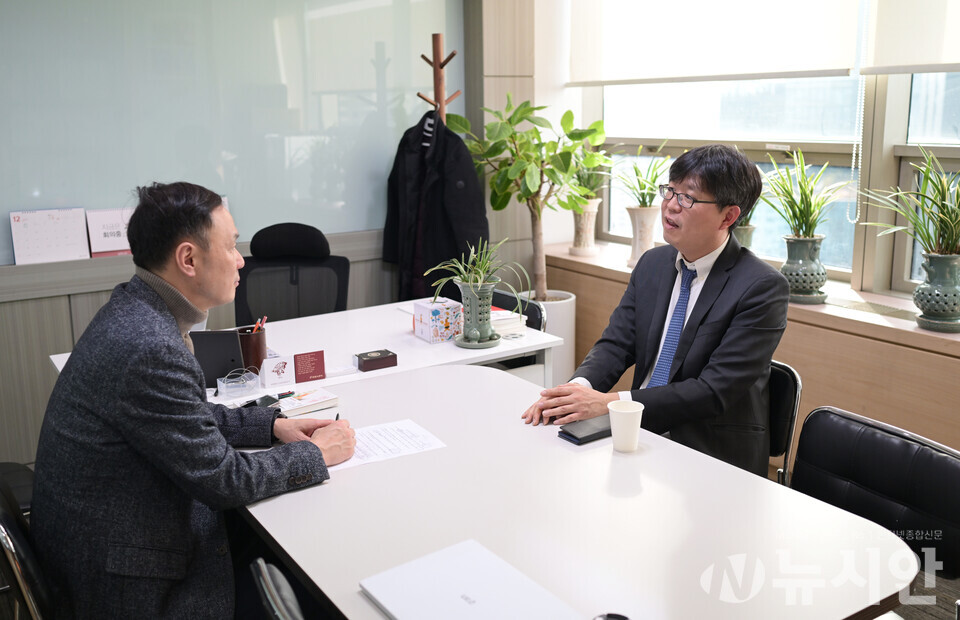 노준석 POSTECH(포항공과대학교) 교수 [사진=송서영 기자]&nbsp;