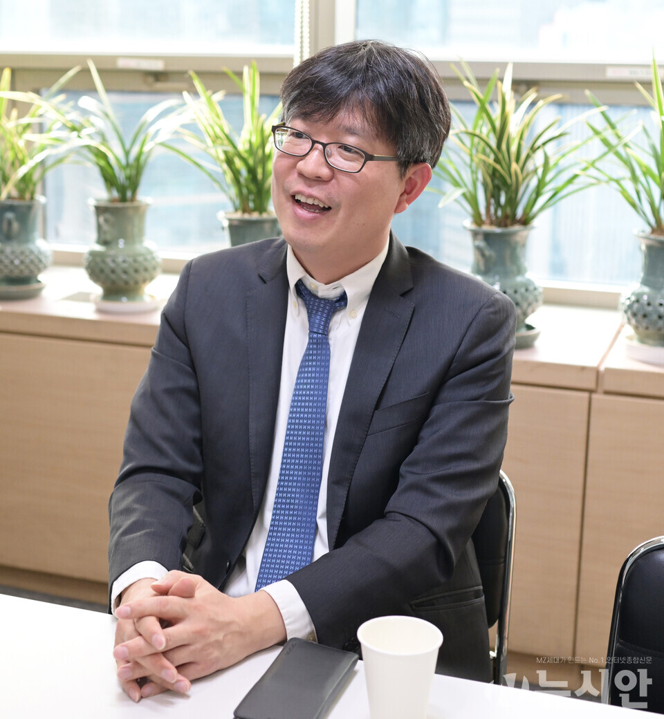 노준석 POSTECH(포항공과대학교) 교수 [사진=송서영 기자]&nbsp;