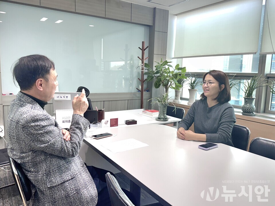 장진아 바이오브릭스 대표. [사진=조현선 기자]