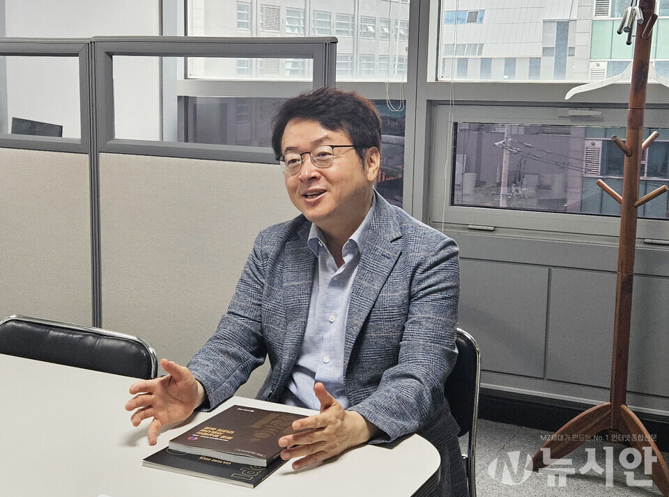 정유진 ‘함께하는사랑밭’ 대표. [사진=송서영 기자] 