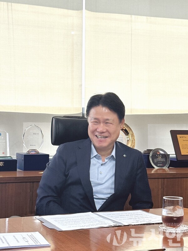 IBK시스템 김윤기 대표. [사진=조현선 기자]