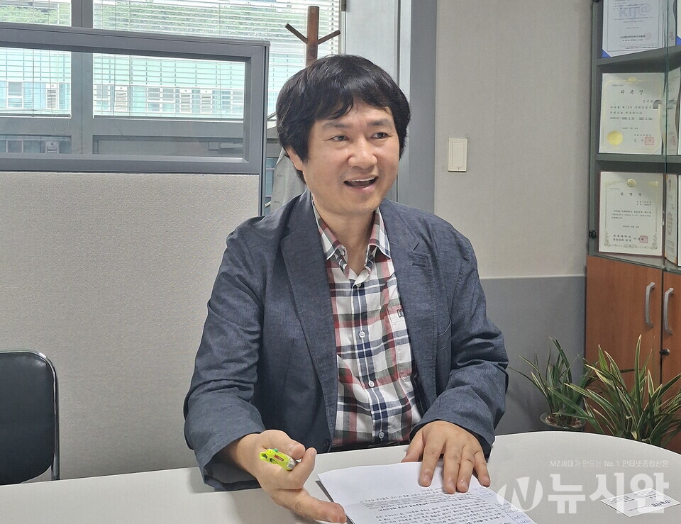 박성하 성균관대 물리학과 교수. [사진=신선경 기자]