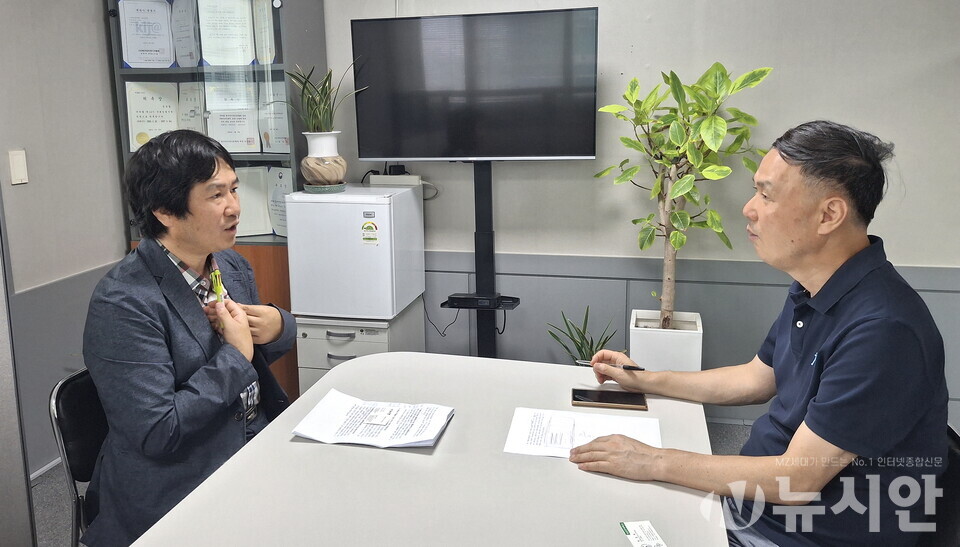 박성하 성균관대 물리학과 교수. [사진=신선경 기자]