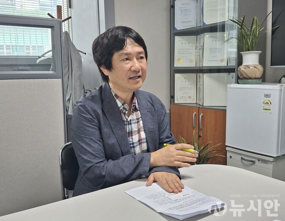 박성하 성균관대 물리학과 교수. [사진=신선경 기자]