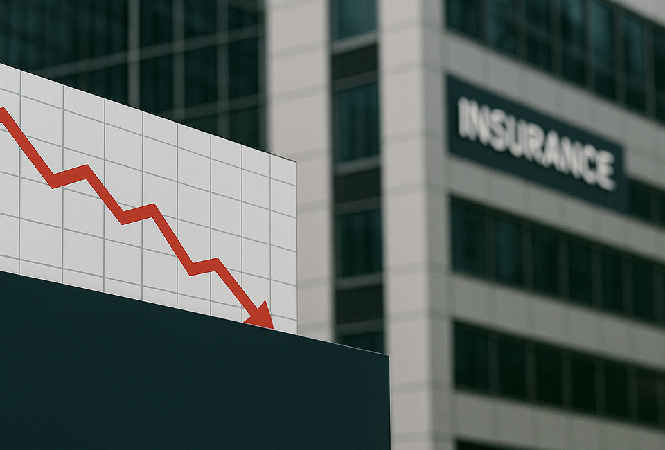 손해율 급등으로 보험사들이 외형 성장에도 불구하고 순익이 1년 새 15% 감소하며 수익성이 악화됐다. [사진=ChatGPT]