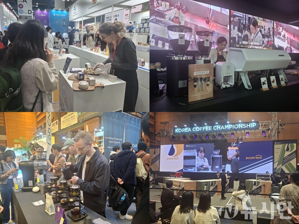 올해 카페쇼는 내년도 트렌드 키워드로 ‘BEYOND(B.E.Y.O.N.D)’를 공개했다. [사진=신선경 기자]