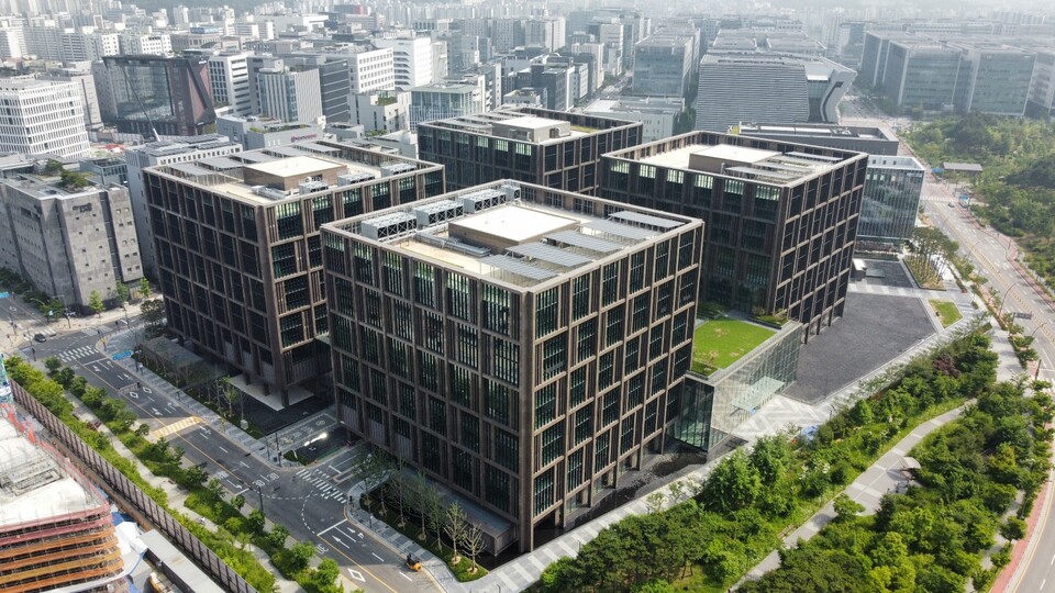 이랜드 마곡 R&D센터 전경. [사진=이랜드월드]