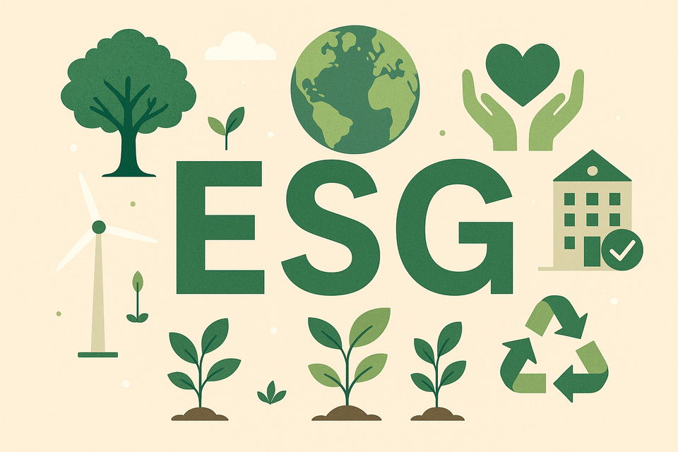 국내 주요 유통·소비재 기업들이 한국ESG기준원(KCGS)의 ‘2025 ESG 평가’에서 대거 A등급 이상을 획득했다. [사진=ChatGPT]