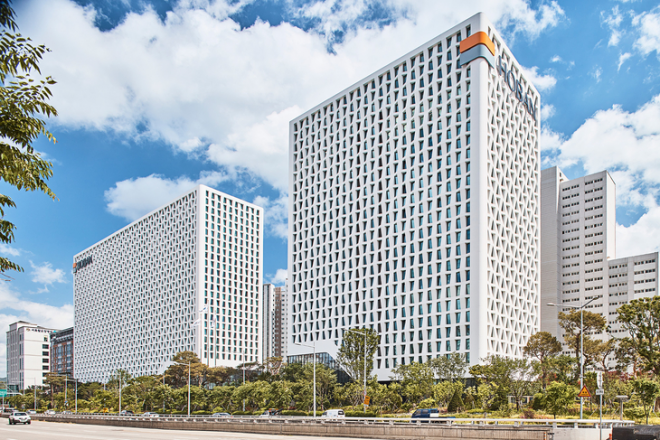 호반그룹 사옥 서초구 우면동 호반파크 전경. ]사진=호반그룹]