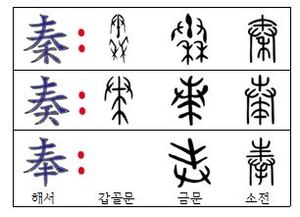 [김꼴의 신화로 배우는 한자] 전국시대를 통일한 나라 秦(진나라 진)의 응용